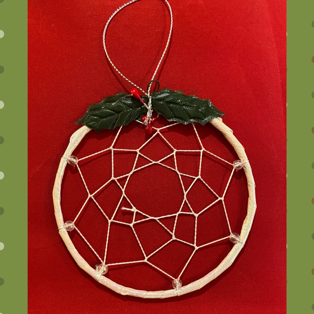 SOLD!!!!!!!!!!DreamCatcher Christmas Tree Ornament